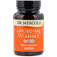 Вітамін С ліпосомальний для дітей, Liposomal Vitamin C, Dr. Mercola, 30 капсул