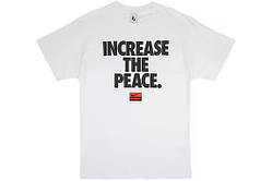 Футболка біла Nike x Stussy Increase The Peace | Nike x Stussy Increase The Peace Tee  | Futbolka.top