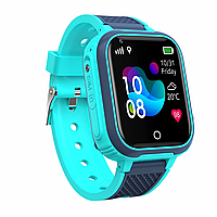 Детские наручные умные часы Smart Baby Watch LT21 с GPS Синий e11p10