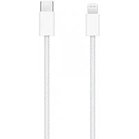 Дата кабель USB-C to Lightning FineWoven Mac PD for Apple (AAA) (1m) (no box) GRI