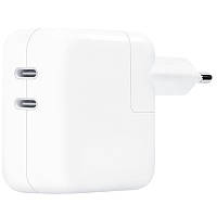 СЗУ 35W Dual USB-C Port Power Adapter for Apple (AAA) (no box) GRI