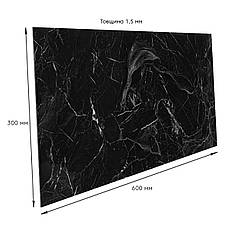 Самоклейна вінілова плитка 600х300х1,5 мм, ціна за 1 шт. (СВП-106) Глянець SW-00000495, фото 2