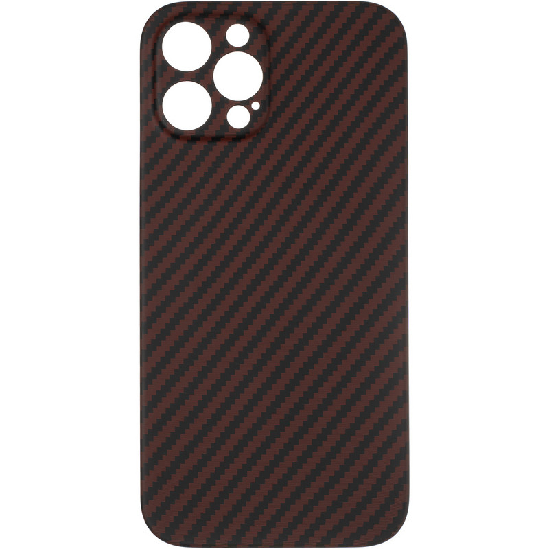Чохол Carbon Case (MagSafe) для iPhone 12 Pro Max Red