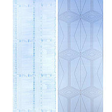 Самоклейна плівка 0,45х10м х 0,07 мм Блакитна із золотом SW-00001218, фото 4