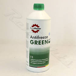 Антифриз DynaPower Antifreeze Green G11, зелений, 1L, Німеччина