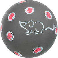 Игрушка для кошек Trixie Мяч для лакомств d=7 см (пластик, цвета в ассортименте) d
