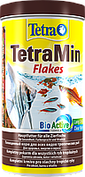 Корм Tetra Min Flakes для аквариумных рыбок, 200 г (хлопья) d