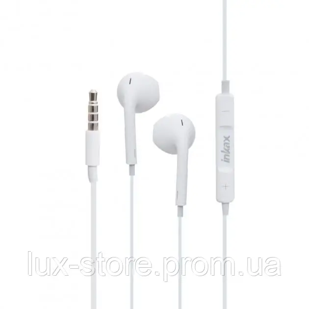 Наушники INKAX OE-09 проводные гарнитура для смартфона вкладыши в стиле Apple d - фото 3 - id-p2047542591