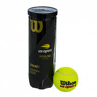 Мячи для тенниса Wilson US Open 3-ball Желтый (WRT106200)