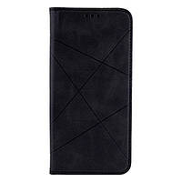 Чехол-книжка Business Leather для Samsung Galaxy A03s Цвет Черный d