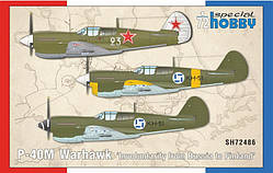 Пластикова модель 1/72 Special hobby 72486 P-40M Warhawk ‘Involuntarily from Russia to Finland’