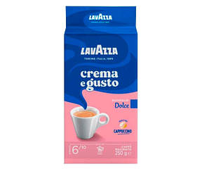 Кава мелена Lavazza Crema e Gusto Dolce 250 г