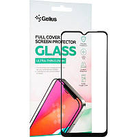 Защитное стекло для Oppo A15 (Gelius Full Cover Black) высокая чувствительность экрана