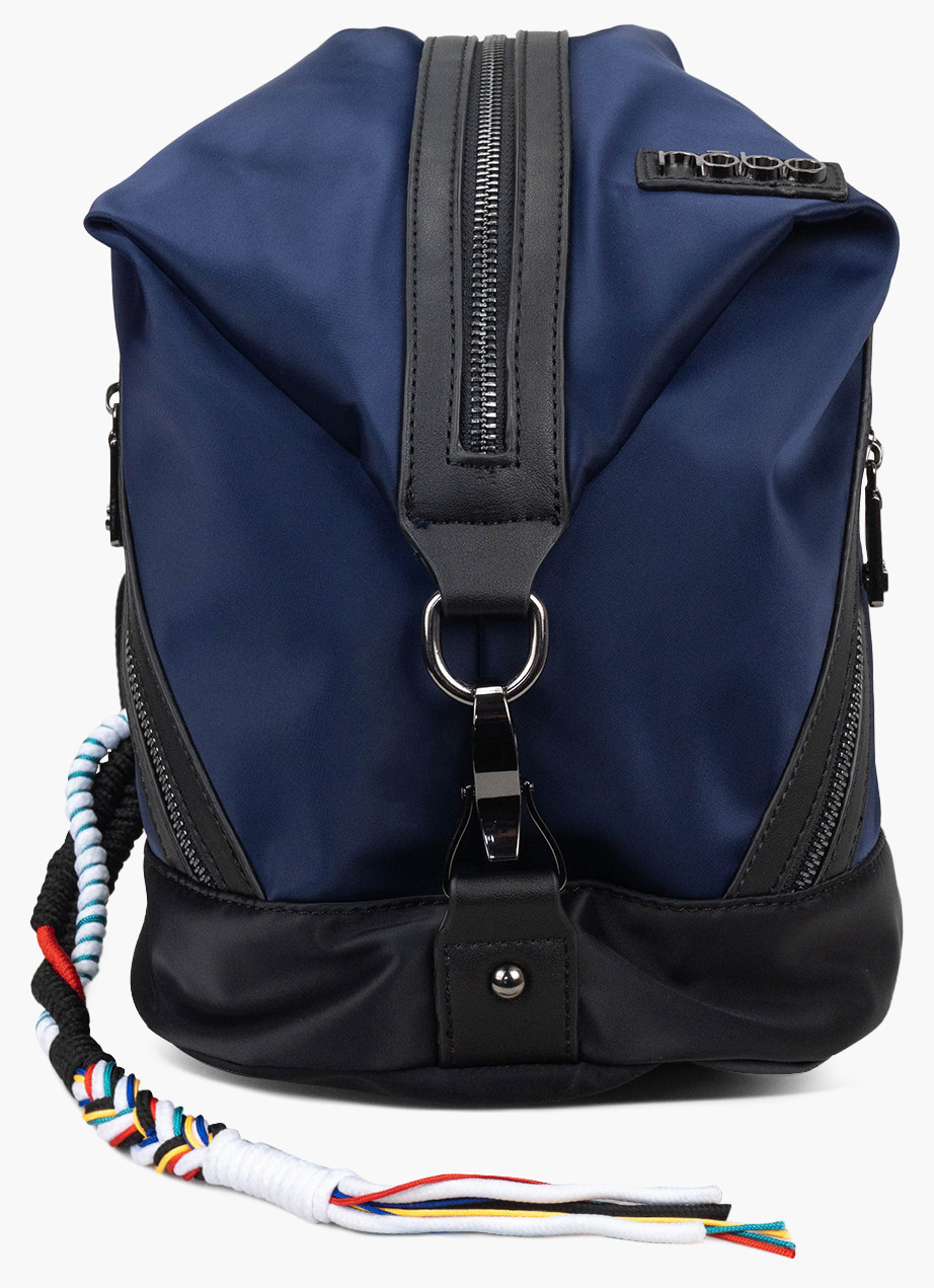 Сумка рюкзак жіноча синя поліестер Польща NOBO (модель: NBAG-G2350-C013), фото 1