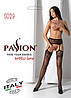 Еротичні колготки-бодистокінг Passion S029 black, фото 4