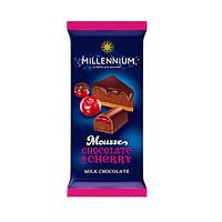 Шоколад Millennium Mousse cherry 95г