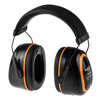 Захисні навушники Neo Tools SNR 30 дБ, категорія III, ізолювальна піна G-TECH, 0.26 кг, чорні (97-563)