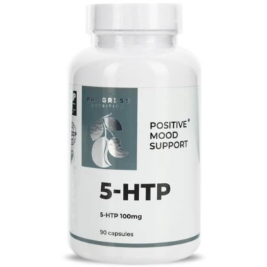 5-гідрокситриптофан Progress Nutrition 5-HTP 100 мг 90 капсул