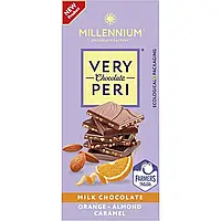 Шоколад Millennium Very Peri с миндалем,карамелью и апельсиновой цедрой 85г