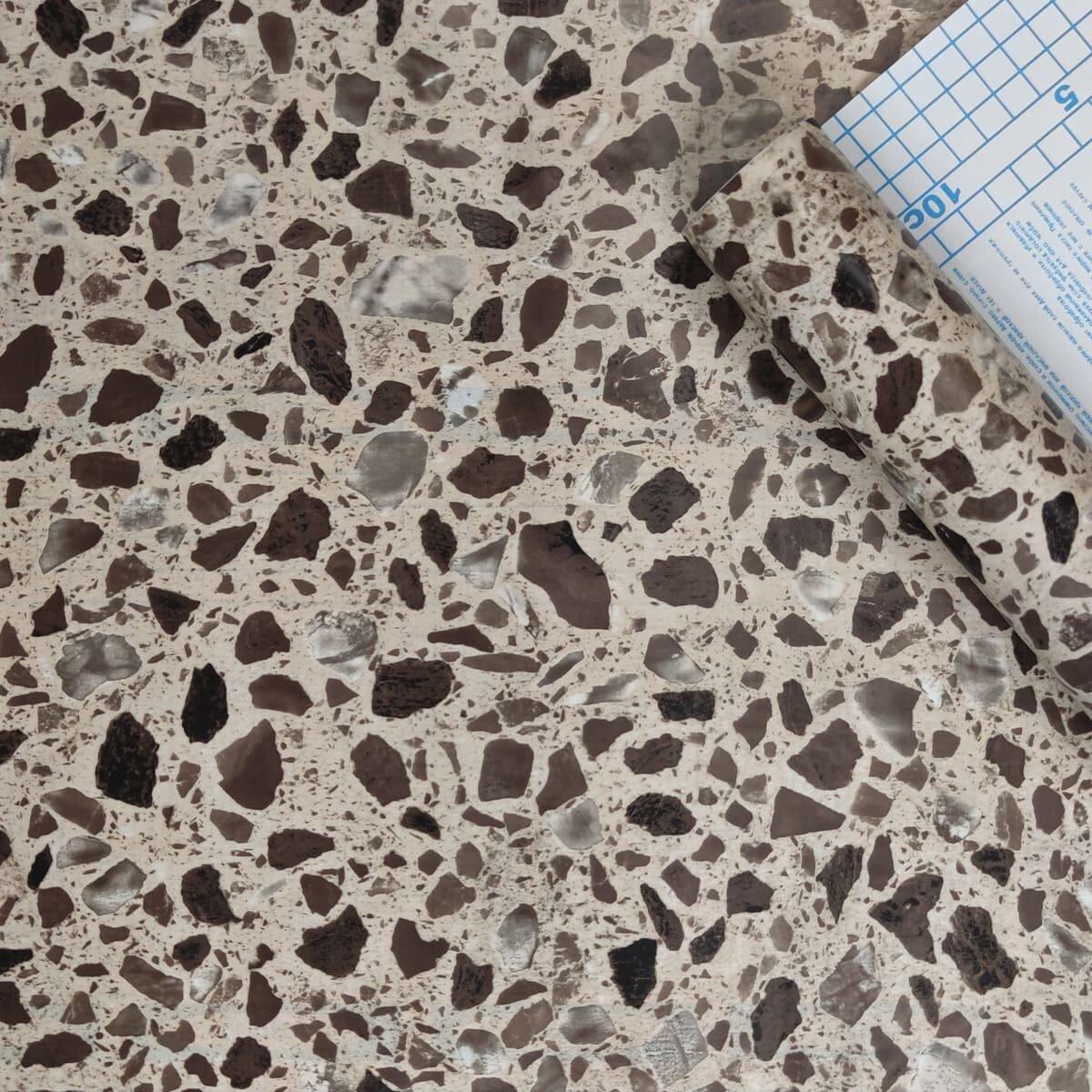 Самоклеюча плівка штучний мармур 0,45х10м SW-00000821, фото 1