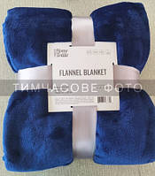 ARDESTO Плед Flannel, 200x220 см, 100% поліестер, синій