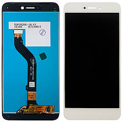 Дисплей (екран) Huawei P8 Lite 2017 PRA-LX1 LX3 LA1 з тачскріном (білий)