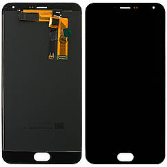 Дисплей (екран) Meizu M2 Note M571H з тачскріном (чорний)