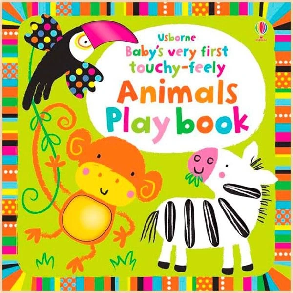 Книга Baby's Very First Touchy-Feely Animals Playbook