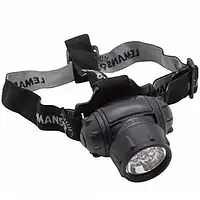 Ліхтарик світлодіодний LEMANSO 7 LED на голову/LMF40 пластик