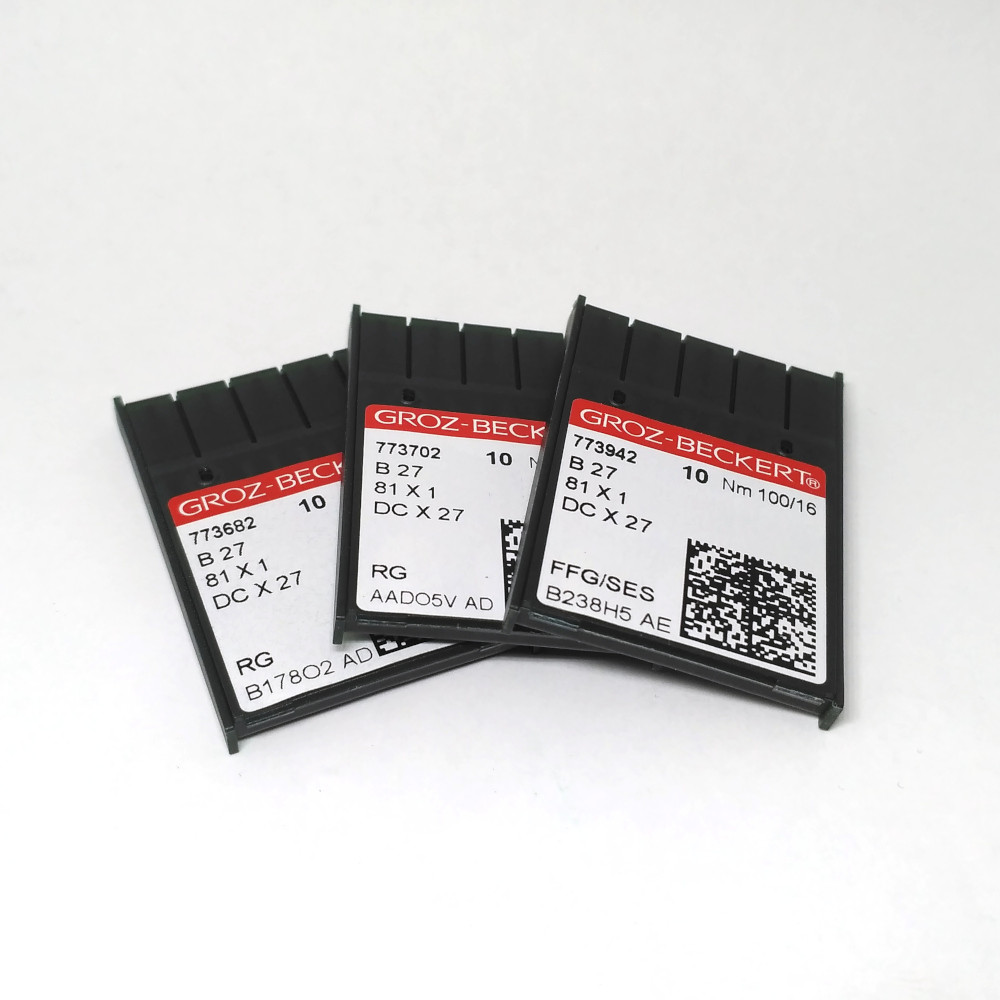 Голки для оверлока Groz-Beckert B27 DCx27 No 70RG, фото 1