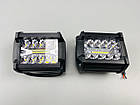 Фара світлодіодна LED прямокутна 60W (20 діодів), робоче світло для автомобіля, фото 8
