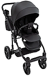Коляска 2 в 1 Adamex Zico Eco Sa-2 чорний, фото 4
