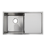 Мийка Handmade MONRO 7844 (2.7/1.0/220) без отвора лiва чаша з крилом, фото 2