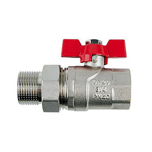 Кран Шаровий 1" з американкою RAF-Germany PN40 ВН, фото 2