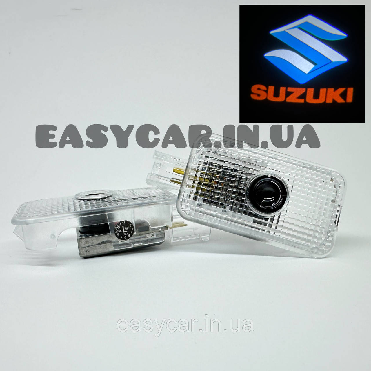 Логотип подсветка двери Сузукі Lazer door logo light Suzuki, фото 1