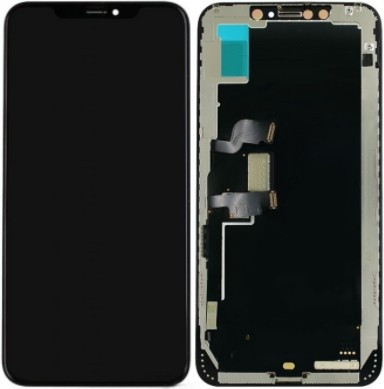 Дисплей Apple iPhone 11 Pro Max с сенсорным стеклом (Черный) Переклеювання