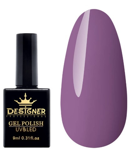 Гель-лак Designer 9 ml - Гель-лак, глянцевий гель лак для манікюру для LED лампи, лак Дизайнер