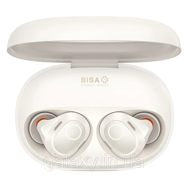 Навушники Baseus Bluetooth гарнитура Bowie WM03 TWS Creamy White