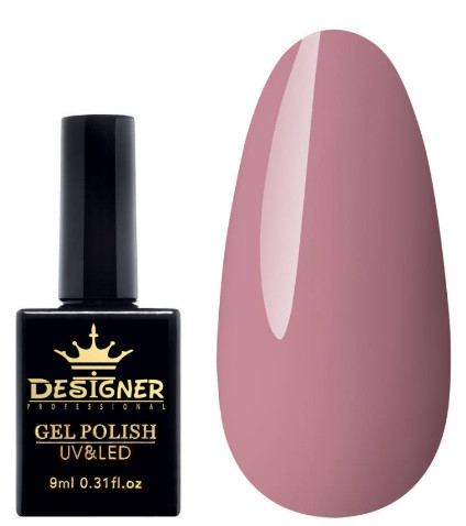 Гель-лак Designer 9 ml - Гель-лак, глянцевий гель лак для манікюру для LED лампи, лак Дизайнер