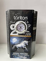 Чай Tarlton Mystic Unicorn Черный Цейлонский Листовой с Типсами FBOP1 200 грамм. Жесть Банка с Часами