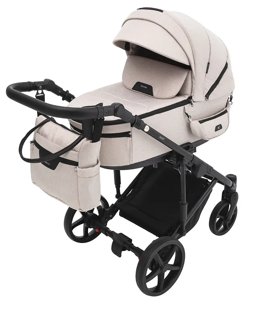 Коляска 2 в 1 Adamex Zico Tip TK-20 бежевий