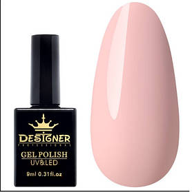 Гель-лак Designer 9 ml - Гель-лак, глянцевий гель лак для манікюру для LED лампи, лак Дизайнер