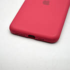 Силіконовий чохол накладка Silicon Case Full Camera для iPhone 11 Pro Max Rose Red, фото 5