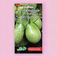 Томат Смарагдова груша індетермінантний, заввишки до 2 м, насіння 0.1 г