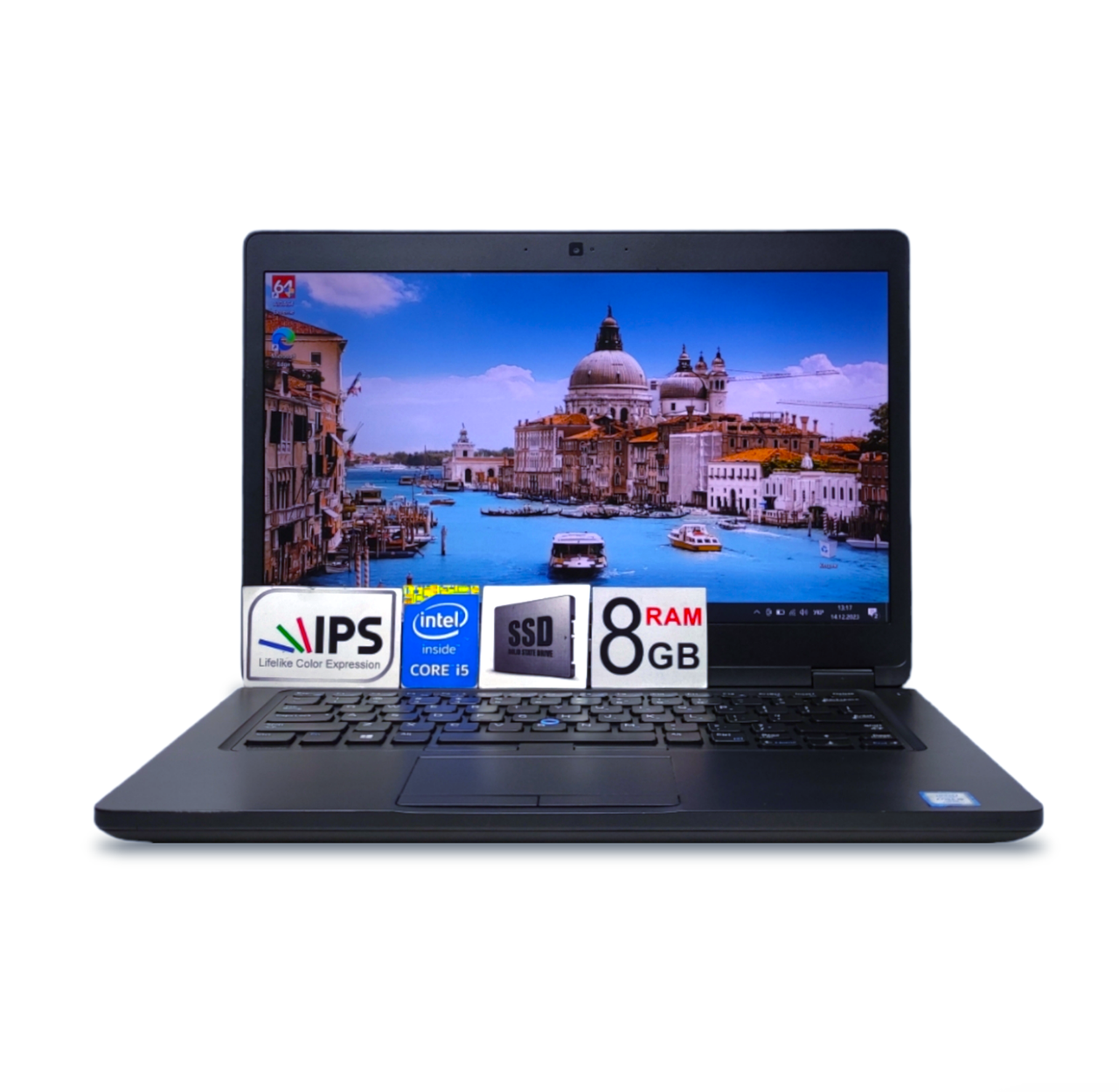 Бізнес Ноутбук Dell Latitude 5480 14.1 IPS FHD Core i5-7300U 8GB Ram SSD 240GB Intel HD Graphics 620