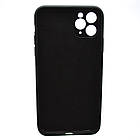 Силіконовий чохол накладка Silicon Case Full Camera для iPhone 11 Pro Max Black, фото 2