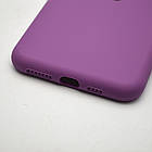 Силіконовий чохол накладка Silicon Case Full Camera для iPhone 11 Pro Max Purple, фото 5