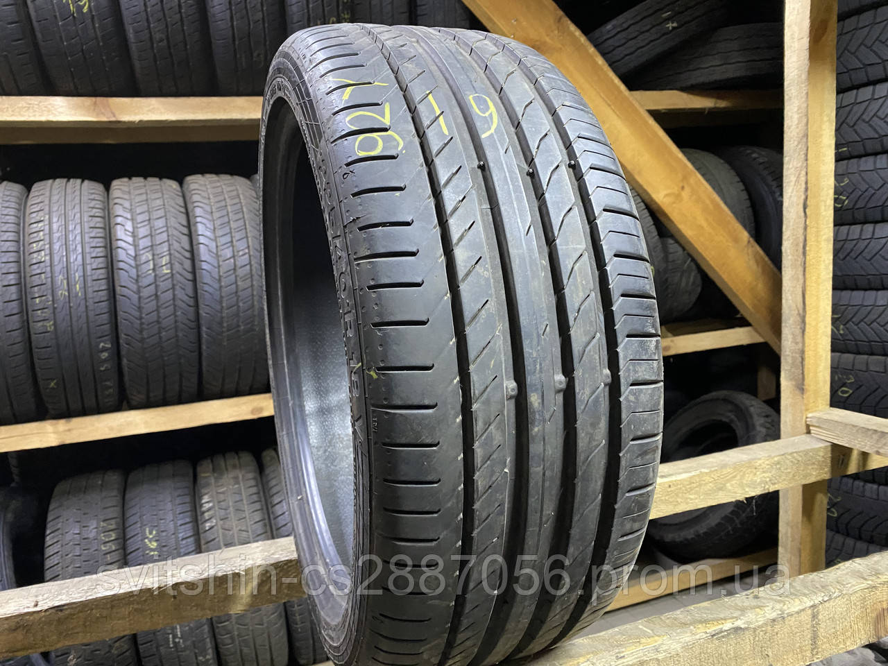 Розпаровка 225/40R18 Continental ContiSportContact5 7мм 2019рік, фото 1