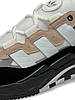 Чоловічі кросівки Adidas Originals Niteball White Sand Black (Білі) Взуття Адідас Найтбол замшеві демісезон, фото 4