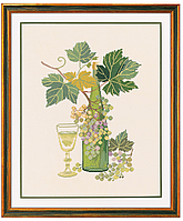 Набор для вышивания "Белое вино (White wine)" Eva Rosenstand
